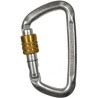 Mosquetón de acero D Shape TG Screw Lock - Climbing Technology