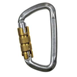 Mosquetón de acero D Shape TG Triple Lock - Climbing Tecnology